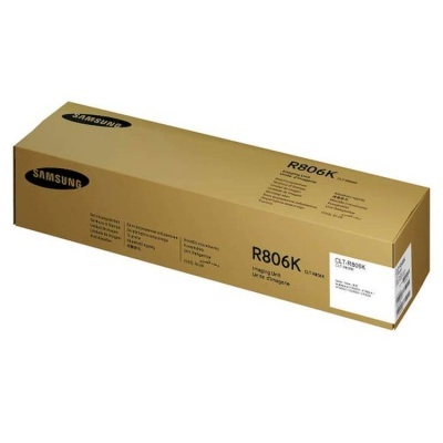 Caixa de toner Samsung R806K castanha com texto preto