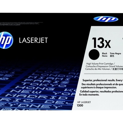 Embalagem toner HP LaserJet 1300 Q2613X preto alta capacidade