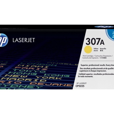 Embalagem de cartucho de impressão HP LaserJet 307A CF742A
