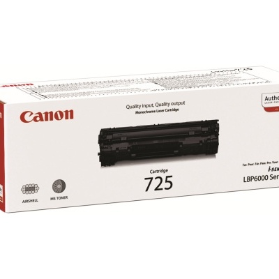 Caixa de cartucho de toner Canon 725 para impressora série LBP6000