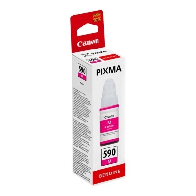 Embalagem de tinta Canon PIXMA 590 M cor magenta