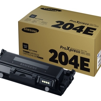 Toner preto Samsung MLT-D204E com caixa dourada ProXpress 204E