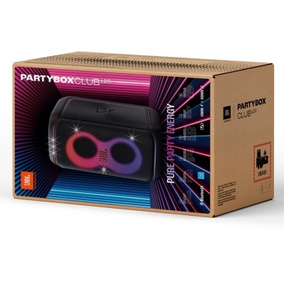 Caixa de coluna de som JBL PARTYBOX CLUB com luzes LED