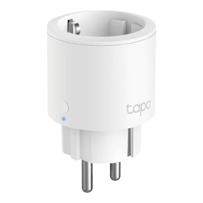 Tomada inteligente branca Tapo com pinos metálicos