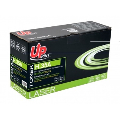 Caixa de toner preta e verde Up Print para impressora a laser