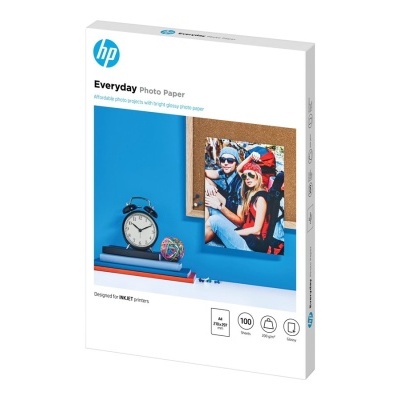 Embalagem de papel fotográfico HP Everyday A4