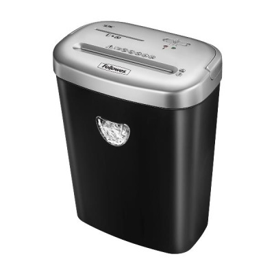 Trituradora de papel preta e cinzenta Fellowes