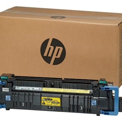 Toner para impressora HP com embalagem de cartão castanho