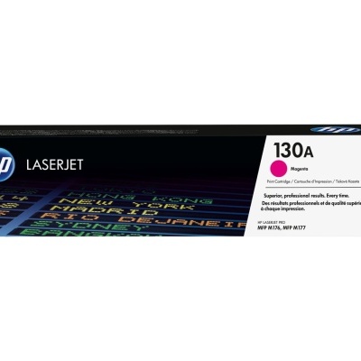 Cartucho toner HP LaserJet 130A magenta