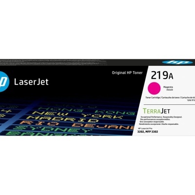 Caixa de toner HP LaserJet 219A magenta TerraJet