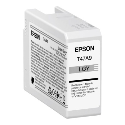 Cartucho de tinta Epson T47A9 Light Grey branco