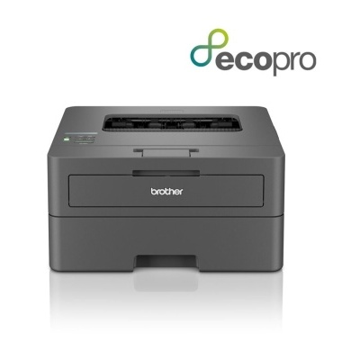 Impressora Brother cinza escuro com logótipo ecopro