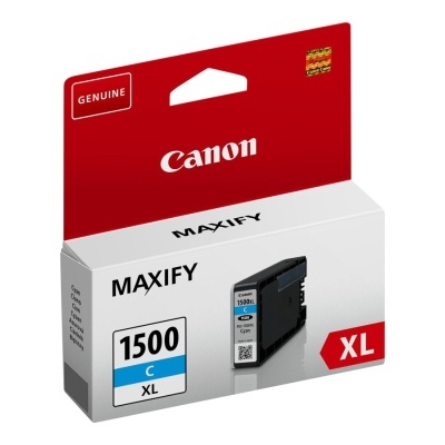 Embalagem de tinta para impressora Canon MAXIFY 1500 XL azul