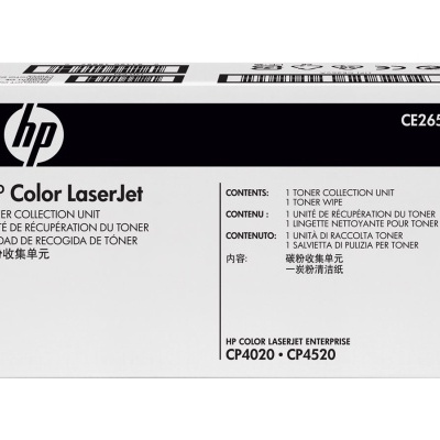 Caixa de unidade de recolha de toner HP Color LaserJet modelo CE265A