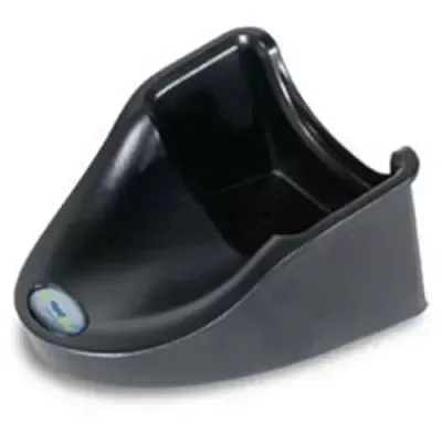 Suporte preto para controlador de jogo em plástico