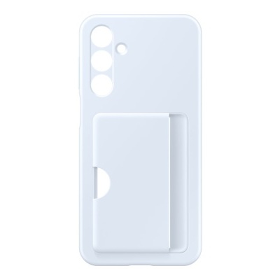 Capa branca para smartphone com suporte para cartões