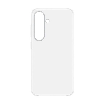 Capa transparente para smartphone com recorte para câmara e botão lateral