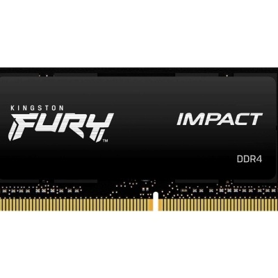 Módulo de memória RAM DDR4 Kingston Fury Impact preto