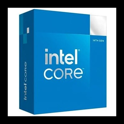 Embalagem azul de processador Intel Core 14TH GEN