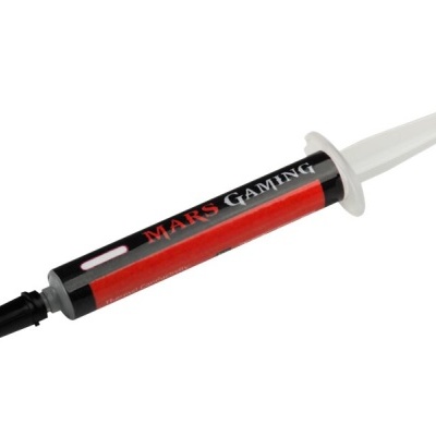 Seringa térmica Mars Gaming em vermelho e preto