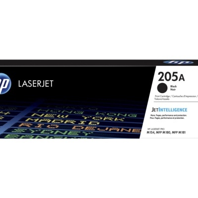 Caixa de toner HP LaserJet 205A CF530A preto