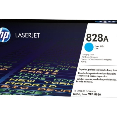 Embalagem de tambor de imagem HP LaserJet 828A CF359A ciano