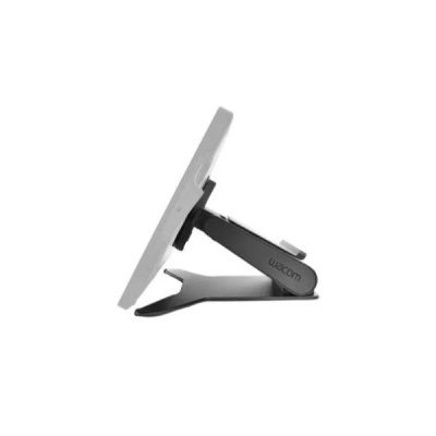 Suporte ajustável cinzento e preto Wacom para tablet ou monitor