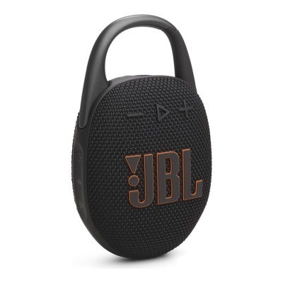 Coluna portátil JBL preta com pega integrada