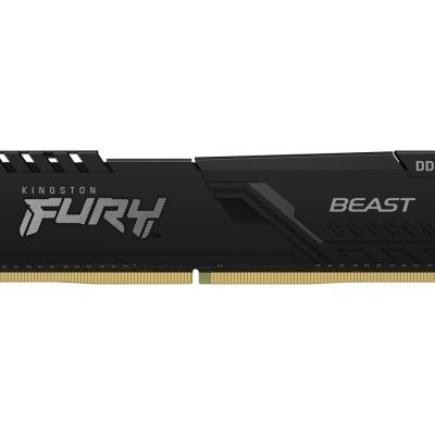 Memória RAM Kingston FURY Beast DDR4 preta