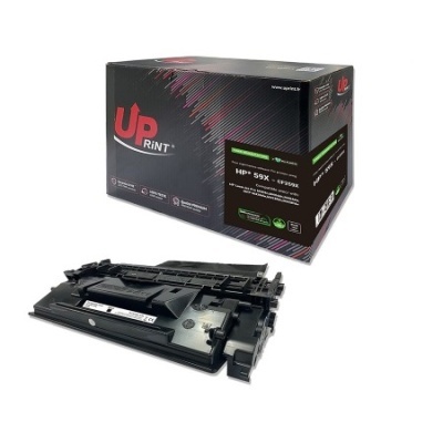 Toner UP RINT preto para impressora HP 59X com embalagem preta