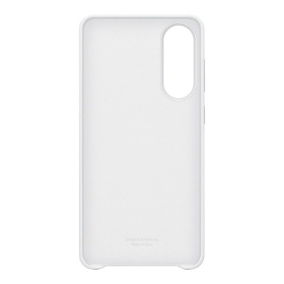 Capa branca para smartphone com recorte para câmara