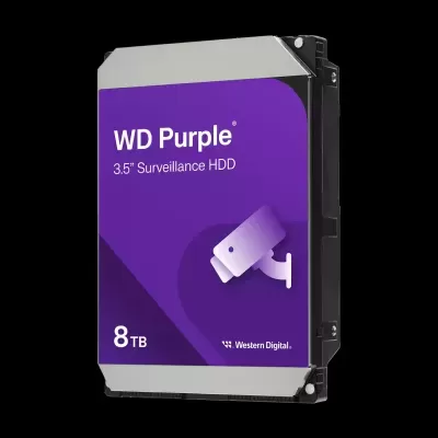 Disco rígido WD Purple 8TB 3.5'' roxo e cinzento