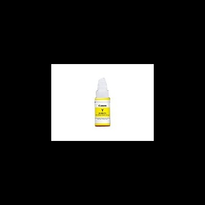 Frasco de tinta amarela Canon para impressora