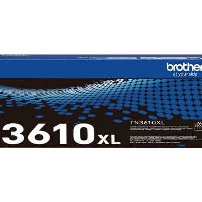 Caixa do cartucho de tinta Brother TN3610XL