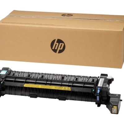 Unidade de fusor preto para impressora HP e caixa castanha com logotipo HP