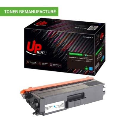Toner remanufaturado Up Print com caixa preta e toner preto com detalhes laranja