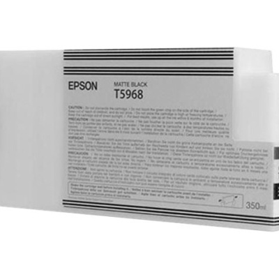 Cartucho de tinta Epson Matte Black T5968 na embalagem