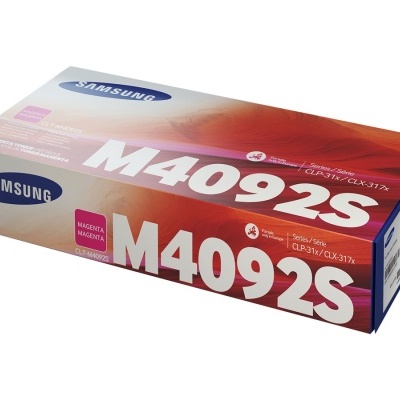 Embalagem de toner Samsung M4092S cor magenta
