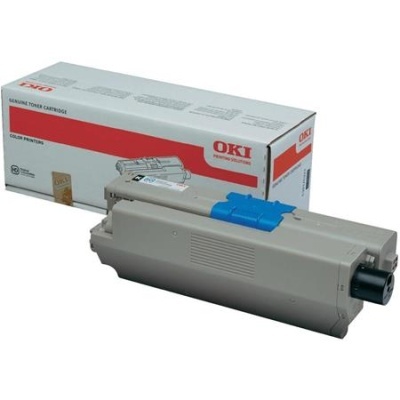 Toner OKI Genuine Toner Cartridge magenta com caixa branca e vermelha