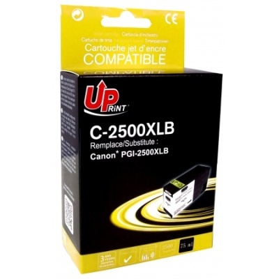 Caixa de cartucho de tinta compatível UP PRINT C-2500XLB para Canon