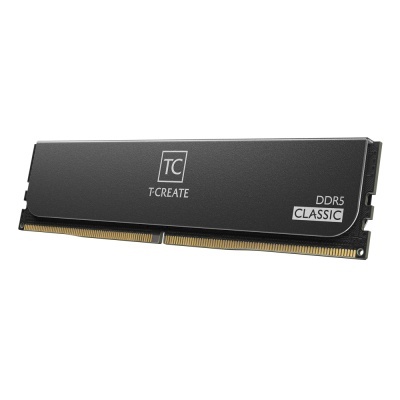 Módulo de memória RAM DDR5 TCREATE Classic preto com texto branco