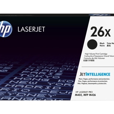 Embalagem de toner HP LaserJet CF226X preto para impressoras HP LaserJet Pro