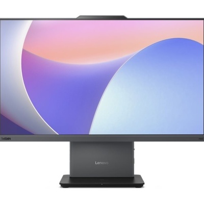Monitor Lenovo com suporte cinza e ecrã grande