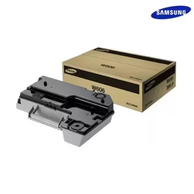 Cartucho de toner preto Samsung W606 com embalagem castanha e preta