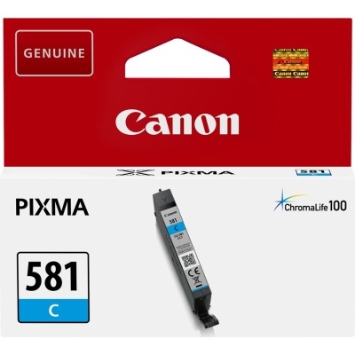 Cartucho tinta Canon PIXMA 581 C ciano