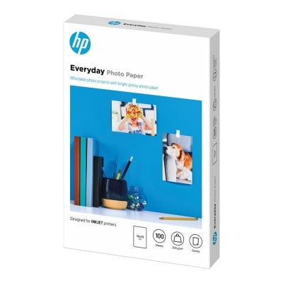 Embalagem de papel fotográfico HP Everyday Photo Paper