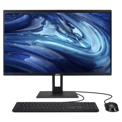 Computador ACER com monitor, teclado e rato preto