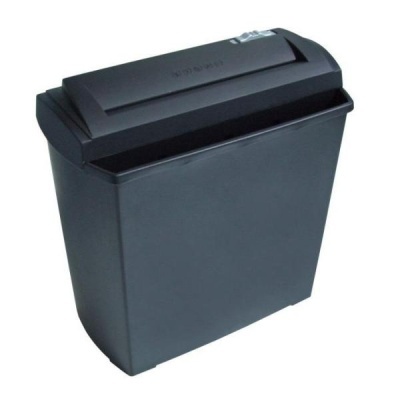 Contentor de lixo preto com tampa basculante