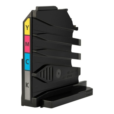 Cartucho de tinta para impressora com etiquetas coloridas