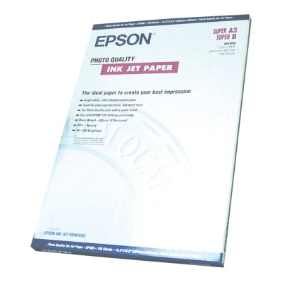 Pacote de papel Epson para impressora ink jet, formato Super A3 Super B
